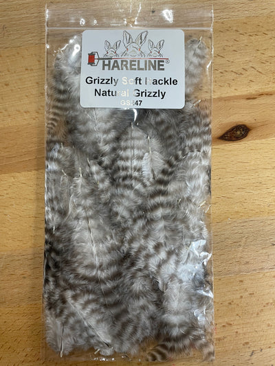 HARELINE GRIZZLY SOFT HACKLE