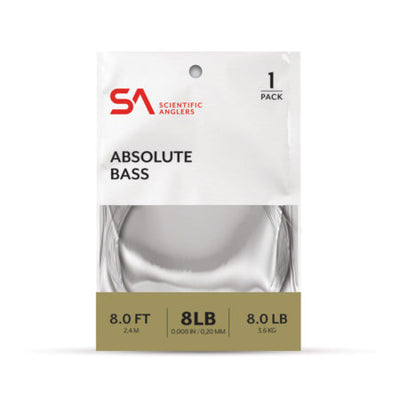 SCIENTIFIC ANGLERS ABSOLUTE BASS LEADER SINGLE PACK